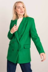 Kraftika Bsl zelená dvouřadová bunda, velikost m