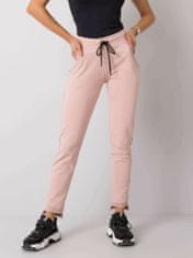 RELEVANCE Pudrově růžové dámské sportovní kalhoty, velikost s / m