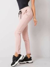 RELEVANCE Pudrově růžové dámské sportovní kalhoty, velikost s / m