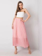 Kraftika Sublevel růžová skládaná sukně se vzorem, velikost s / m