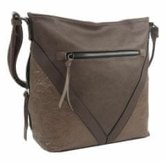 Kraftika Přírodně hnědá středně velká crossbody dámská kabelka xh5047