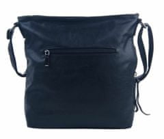 Kraftika Tmavě modrá středně velká crossbody dámská kabelka xh5046