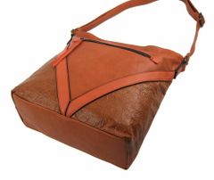 Kraftika Oranžová středně velká crossbody dámská kabelka xh5047