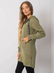 Kraftika Khaki bavlna zip mikina, velikost s