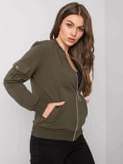 RUE PARIS Khaki bomber bunda, velikost l