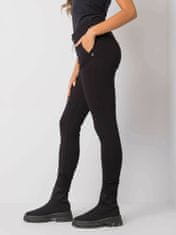 RELEVANCE Černé bavlněné sportovní kalhoty, velikost s