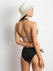 Kraftika Bikini vázané černé a bílé, velikost 36