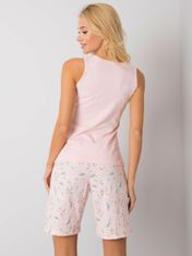 Kraftika Světle růžové dámské pyžamo se vzorem, velikost xl