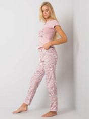 Kraftika Světle růžové pyžamo s potiskem, velikost l