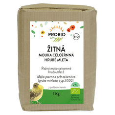 ProBio Mouka žitná celozrnná hrubě mletá BIO 1 kg