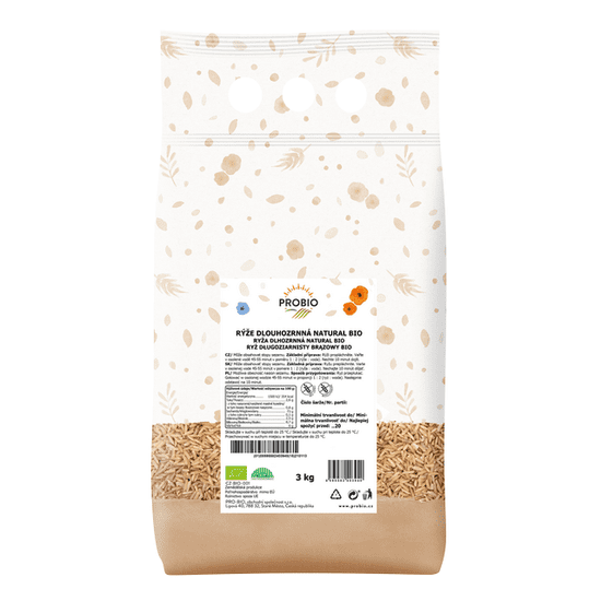 ProBio GASTRO - Rýže dlouhozrnná natural BIO 3 kg