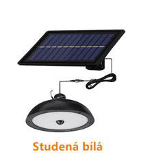 HJ Solární LED světlo Studená bílá jednou lampou