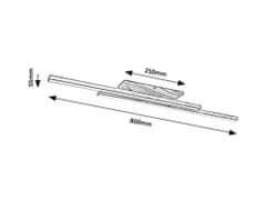 Rabalux  TAMUR LED stropní svítidlo 71084