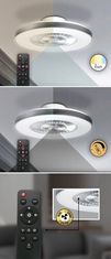 Rabalux  DALFON LED stropní svítidlo s ventilátorem 6858