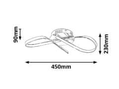 Rabalux  ANIELA LED stropní svítidlo 2187