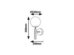 Rabalux  DIVINA nástěnné svítidlo 5351