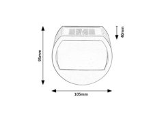 Rabalux  NARMADA LED solární lampa 77004