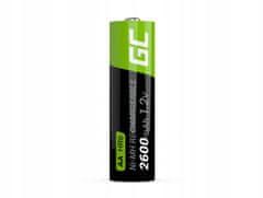 Green Cell Nabíjecí baterie AA 2600mAh 4ks.