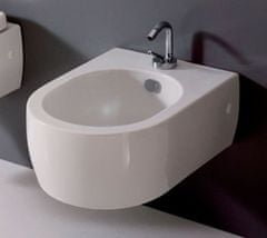 KERASAN FLO bidet závěsný 36,5x50cm, bílá 312501 - Kerasan