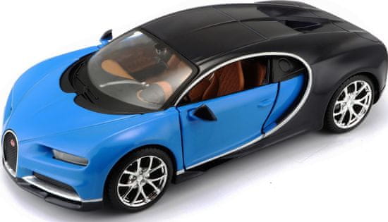 Maisto Kit Bugatti Chiron - modrá