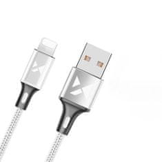 WOZINSKY WOZINSKY USB - LIGHTNING KABEL 2,4A 1M BÍLÝ (WUC-L1W)