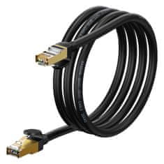 shumee Speed Seven rychlý síťový kabel RJ45 Cat 7 10 Gbps 1,5 m černý