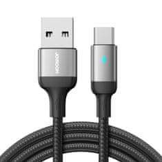 shumee USB - USB-C kabel pro rychlé nabíjení A10 Series 3A 1,2m černý