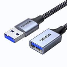 shumee Odolný prodlužovací kabel USB 3.0 5Gb/s, 1m, šedý