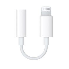 shumee Originální adaptér pro sluchátka Apple Lightning na 3,5 mm mini jack, bílý