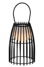 LUCIDE  Fjari Black stolní venkovní LED lampa IP44