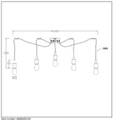 LUCIDE  FIX MULTIPLE 5 ARMS