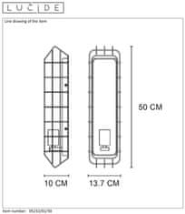 LUCIDE  Nástěnné svítidlo EDISON LATTI 1xE27