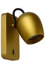 LUCIDE  Nástěnné svítidlo Preston Gold LED 1x5W/2200K/3000K