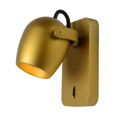 LUCIDE  Nástěnné svítidlo Preston Gold LED 1x5W/2200K/3000K