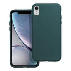 Case4mobile Case4Mobile Silikonový obal MATT pro IPHONE XR - tmavě zelený