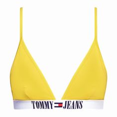 Tommy Hilfiger Jeans Dámský vrchní díl plavek Velikost: S UW0UW04079-ZGQ