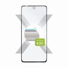FIXED Ochranné tvrzené sklo FIXED Full-Cover pro Motorola Moto G72, lepení přes celý displej, černé