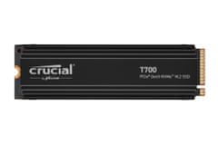 Crucial T700/heatsink/1TB/SSD/M.2 NVMe/Černá/5R