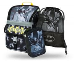 Presco Group BAAGL SET 3 Zippy Batman Dark City: batoh, penál, sáček