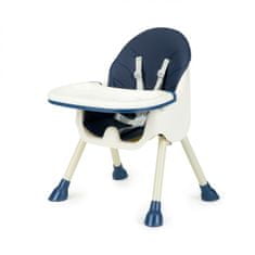 EcoToys Dětská jídelní židlička 2v1 Blue EcoToys