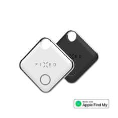 FIXED Smart tracker FIXED Tag s podporou Find My, 2 ks, černý + bílý