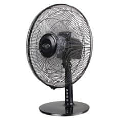 Argo Ventilátor , 398200035, TABLO EVO BLACK, stolní, 3 rychlosti, 3 režimy, 5 čepelí, dálkové ovládání, 55 W