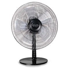 Argo Ventilátor , 398200035, TABLO EVO BLACK, stolní, 3 rychlosti, 3 režimy, 5 čepelí, dálkové ovládání, 55 W