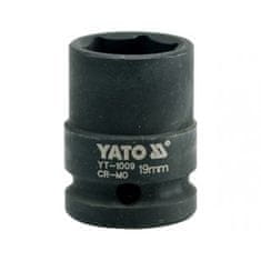 YATO Nástavec 1/2" rázový šestihranný 19 mm CrMo