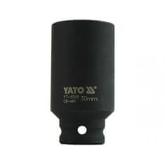 YATO Nástavec 1/2" rázový šestihranný hluboký 30 mm CrMo