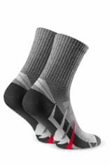 Amiatex Dětské ponožky 022 295 grey, šedá, 35/37