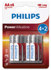 Philips LR03E8B/10 baterie AA Power Alkaline