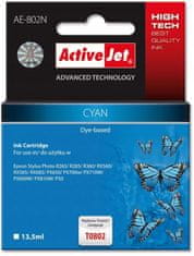 ActiveJet Inkoust AE-802N, alternativa Epson T0802, cyan