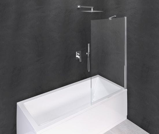 POLYSAN MODULAR SHOWER vanová zástěna 900x1500mm, čiré sklo BMS1-90 - Polysan