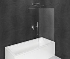 POLYSAN MODULAR SHOWER vanová zástěna 800x1500mm, čiré sklo BMS1-80 - Polysan